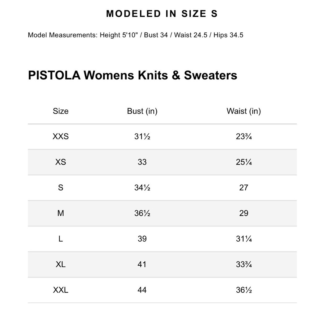 Pistola Zoe Relaxed Polo Sweater Heather Gray Size Small Revolve NWT - Picture 9 of 9